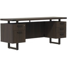 Mayline 72"x20" Mirella Free Standing Credenza - 5-Drawer