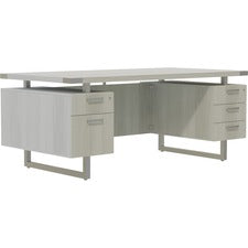 Mayline 66"x36" Mirella BF/BBB Free Standing Desk - 5-Drawer