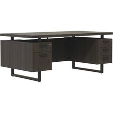 Mayline 72"x30" Mirella BF/BBB Free Standing Desk - 5-Drawer