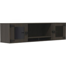 Mayline 72" Mirella Glass Door Wall Mount Hutch
