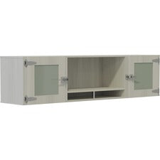 Mayline 72" Mirella Glass Door Wall Mount Hutch
