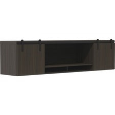 Mayline 66" Mirella Wood Doors Wall Mount Hutch