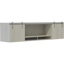 Mayline 66" Mirella Wood Doors Wall Mount Hutch