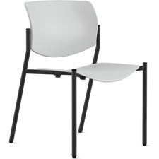 9 to 5 Seating Shuttle Armless Stack Chair with Glides