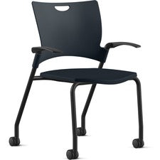 9 to 5 Seating Bella Fixed Arms Mobile Stack Chair
