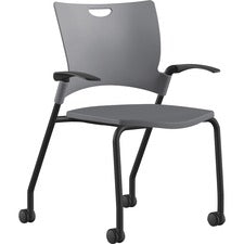 9 to 5 Seating Bella Fixed Arms Mobile Stack Chair