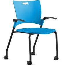 9 to 5 Seating Bella Fixed Arms Mobile Stack Chair