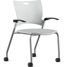 9 to 5 Seating Bella Fixed Arms Mobile Stack Chair