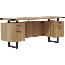 Safco Mirella Free Standing Sand Dune Credenza - 4-Drawer
