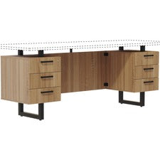 Safco Mirella Free Standing Credenza Pedestal Base