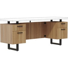 Safco Mirella Free Standing Credenza Pedestal Base