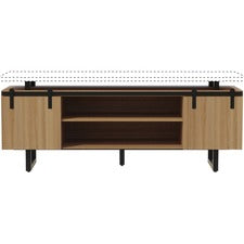 Safco Mirella Wall Cabinet Base w/Wood Doors