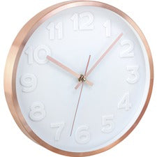 Artistic 12" Copper II Wall Clock