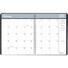 SKILCRAFT 14-month Monthly Desk Planner