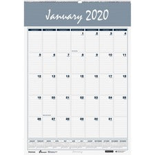SKILCRAFT Wirebound Monthly Wall Calendar