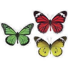 Carson Dellosa Education Woodland Whimsy Butterflies Cut-Outs Set