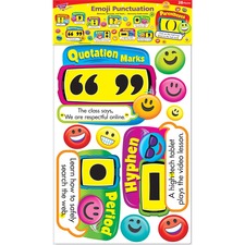 Trend Emoji Punctuation Bulletin Board Set