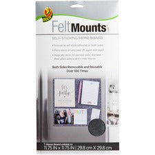 Duck Brand Felt Mounts Self-Sticking Memo Board