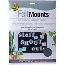 Duck Brand Felt Mounts Self-Sticking Memo Board