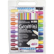 Marvy Graffiti Fabric Markers