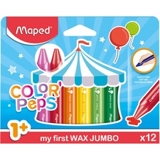 Helix Color Peps My First Wax Jumbo Crayons