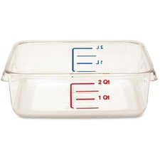 Rubbermaid Storage Container, Square, 8.8