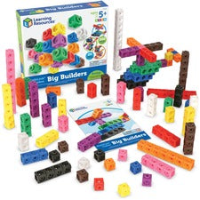 Learning Resources MathLink Cubes Big Builders