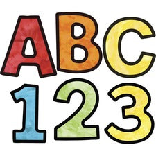 Carson Dellosa Education EZ Letters Watercolor Combo Pack