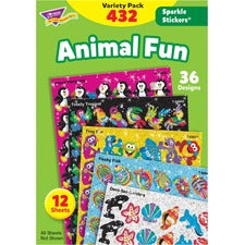 Trend Animal Fun Stickers Variety Pack