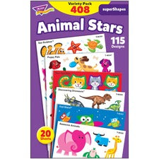 Trend Animal Fun Stickers Variety Pack