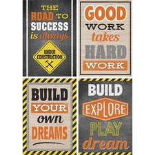 Teacher Created Resources Under Construction Poster Set