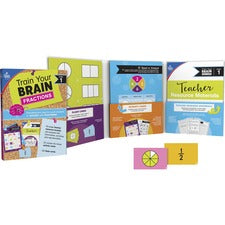 Carson Dellosa Education Train Your Brain Fractions Classroom Kit