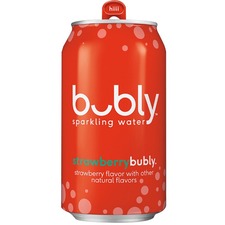 bubly Sparkling Water - Strawberry