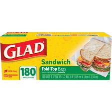 Glad Sandwich Fold-Top Bags