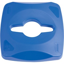 Rubbermaid Commercial Single Stream Square Recycle Lid