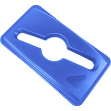 Rubbermaid Commercial Slim Jim Mixed Recycling Lid