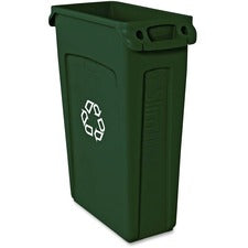 Rubbermaid Commercial Slim Jim Vent Recycle Container