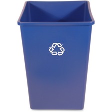 Rubbermaid Commercial 35G Square Recycling Container