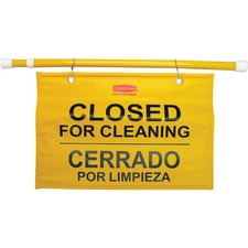 Rubbermaid Commercial Closed/Cleaning Safety Sign
