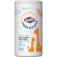 Clorox Free & Clear Bleach-free Hard Surface Wipes