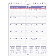 At-A-Glance Academic Monthly Wall Calendar