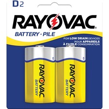 Rayovac Zinc Carbon D Batteries