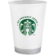 We Proudly Serve Compostable 12 oz. Cups