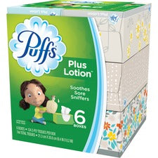 Puffs Plus Lotion Facial Tissue