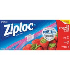 Ziploc® Gallon Storage Slider Bags