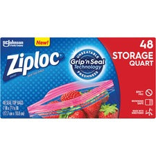 Ziploc&reg; Quart Storage Seal Top Bags