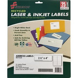 SKILCRAFT Recycled Laser/Inkjet Address Labels