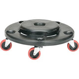 SKILCRAFT 20-55 Gallon Can 5-wheeled Round Dolly