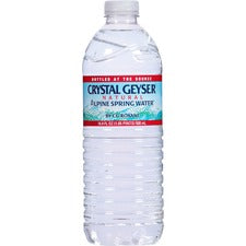Crystal Geyser Water Alpine Spring Bottled Water