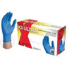 Ammex X3 Ultra Nitrile Gloves